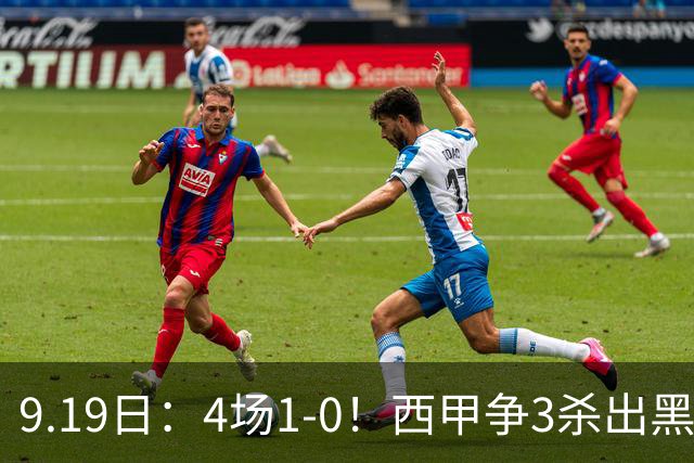 9.19日：4场1-0！西甲争3杀出黑马，15分紧咬巴萨皇马，豪门弃将组队，6场狂揽5胜